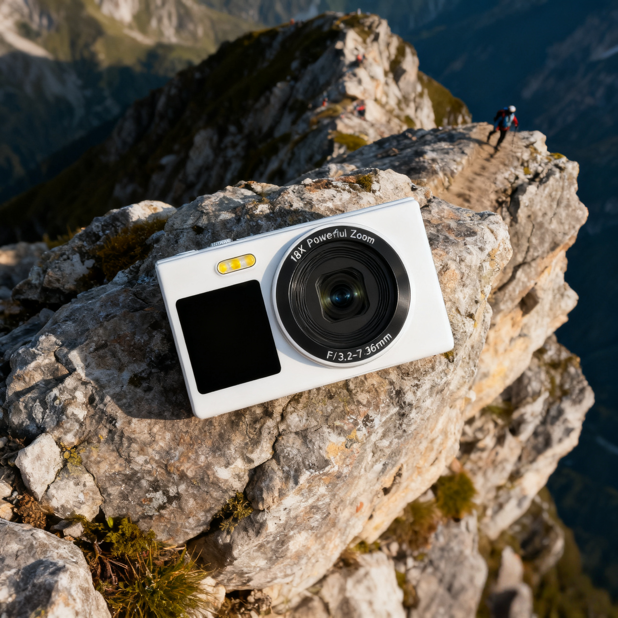 5K HD Selfie CCD Camera – 80MP Dual-Screen Digital Camera