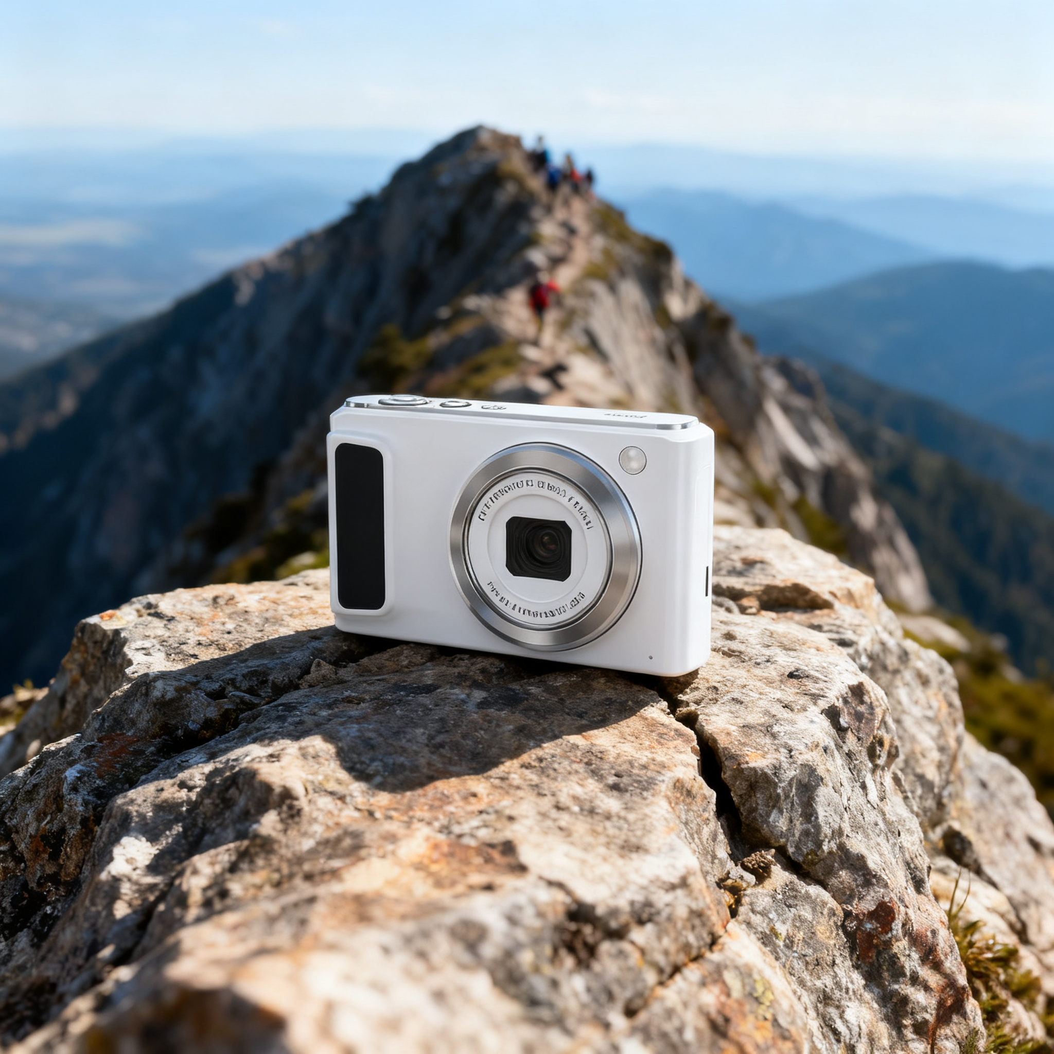 4K HD Digital Camera – Front & Rear Dual-Lens Selfie Camera