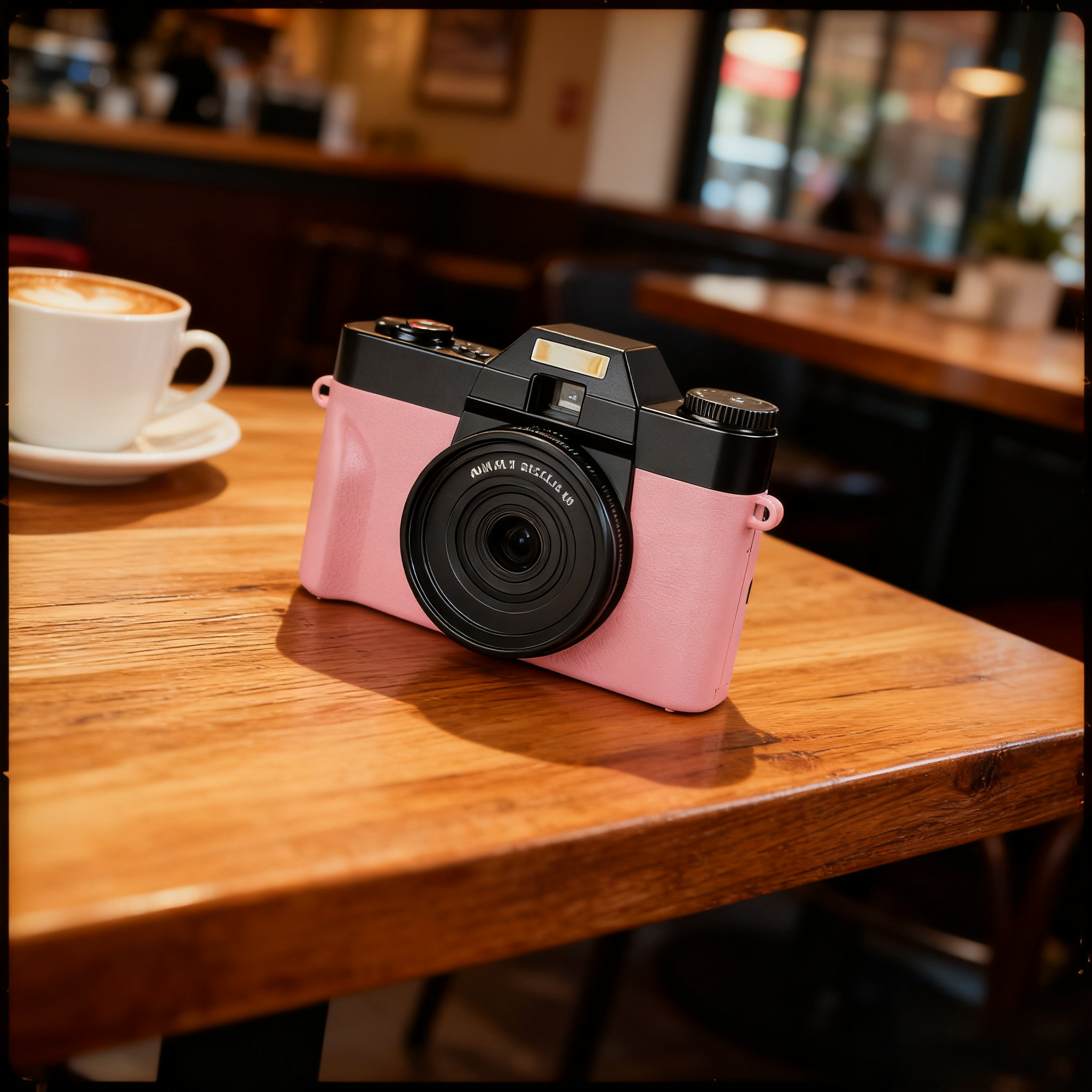 6K Mirrorless Camera – WiFi, Flip Screen Selfie Camera