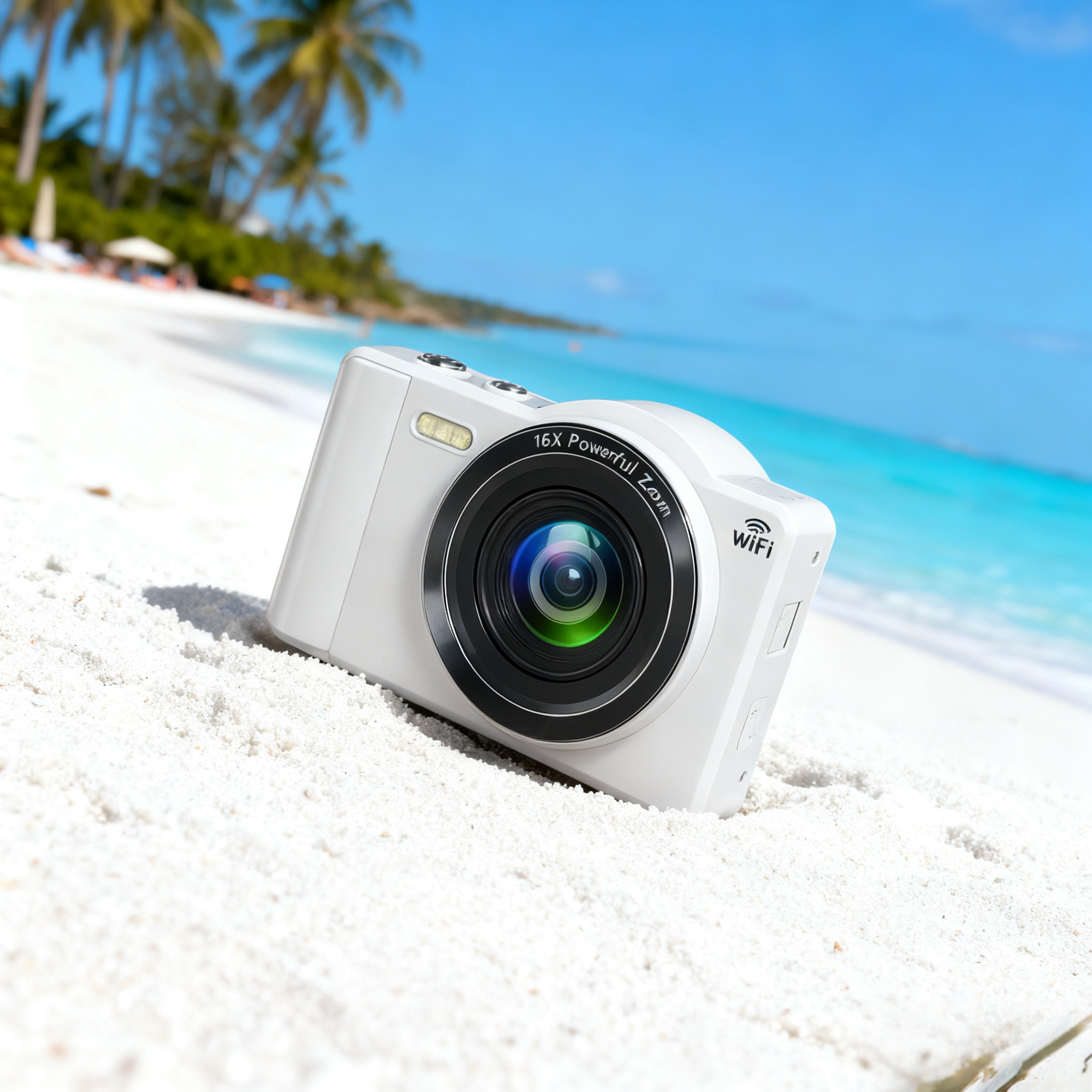 Dual-Lens Selfie Camera – 4K HD WiFi Digital Camera