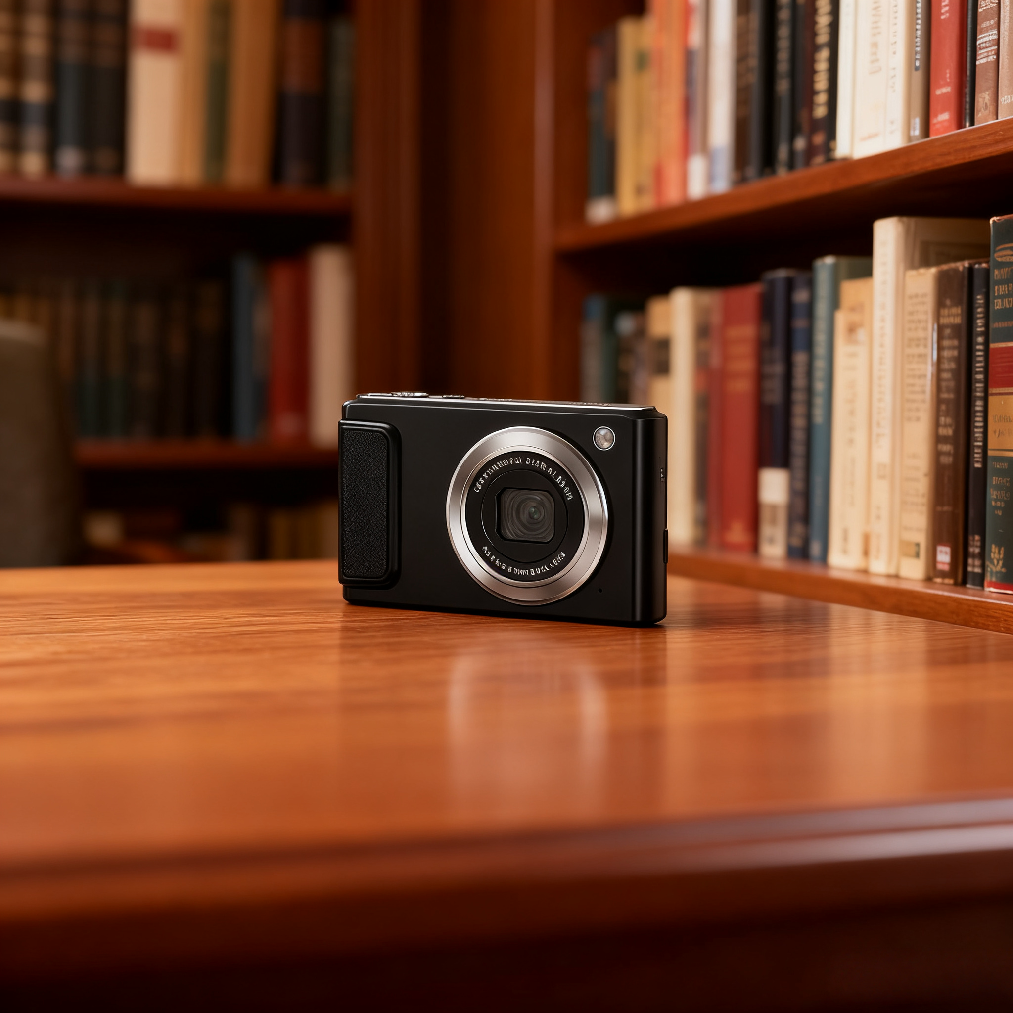 4K HD Digital Camera – Front & Rear Dual-Lens Selfie Camera