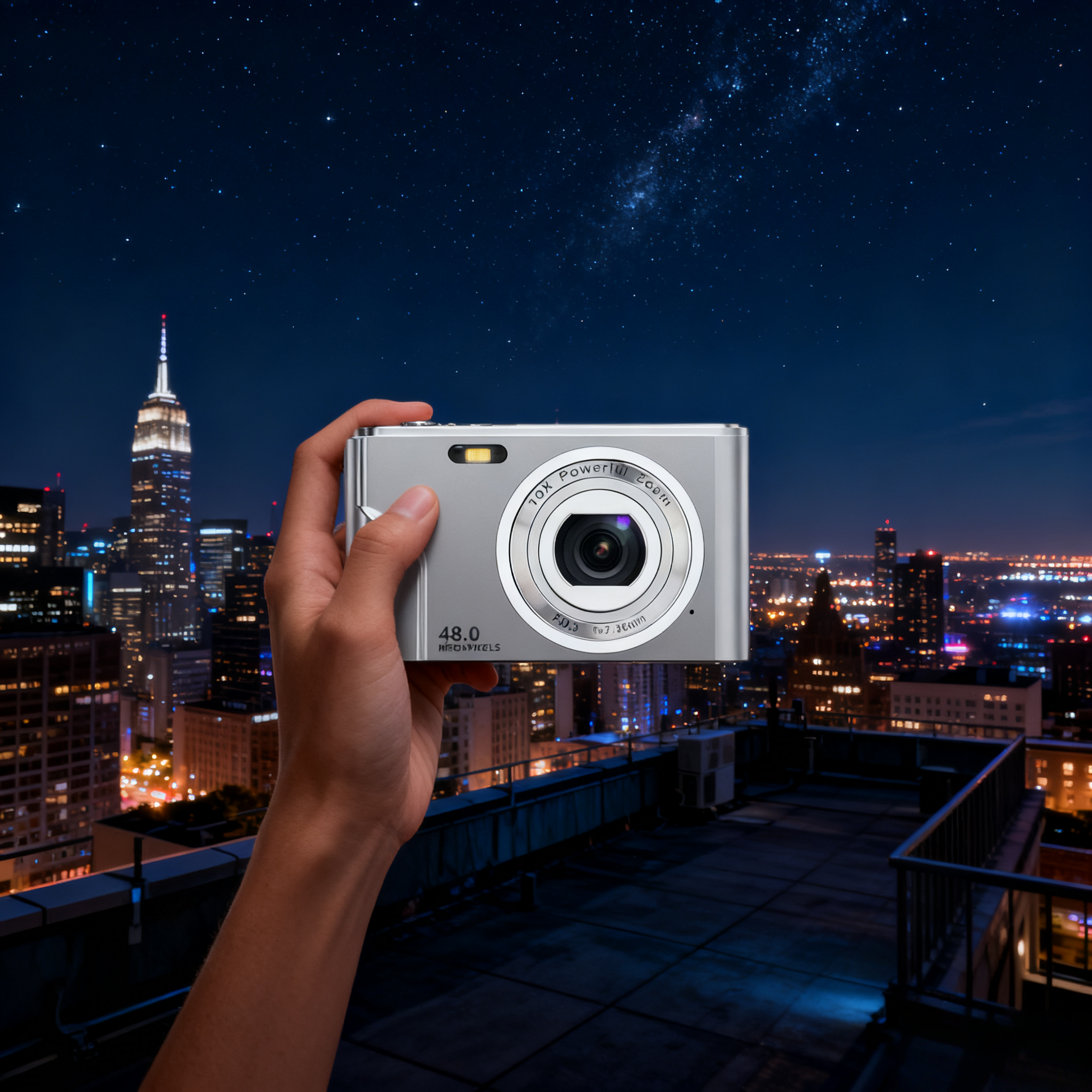 Mini HD Digital Camera – Selfie & Compact Home Camera